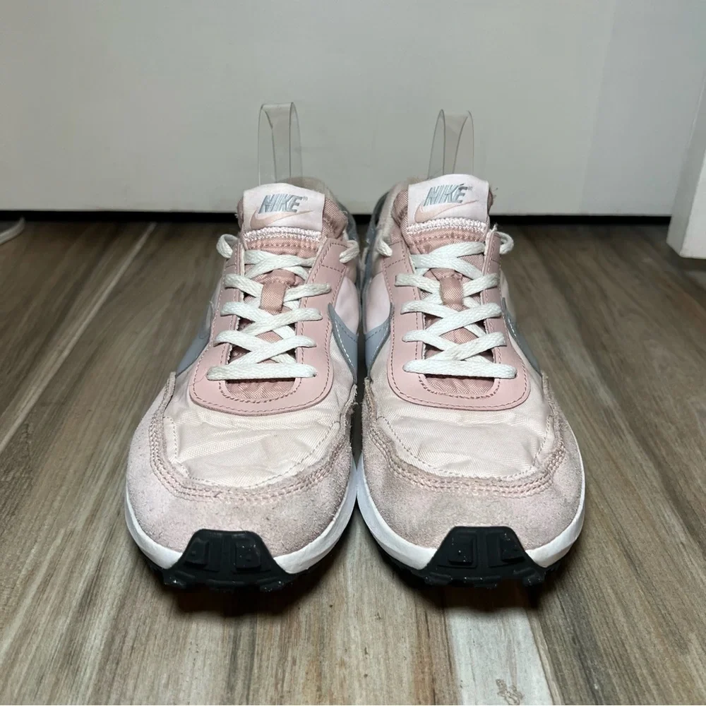Nike Waffle Debut Pink Oxford Wolf Gray Pearl Pink White Womens Size 8